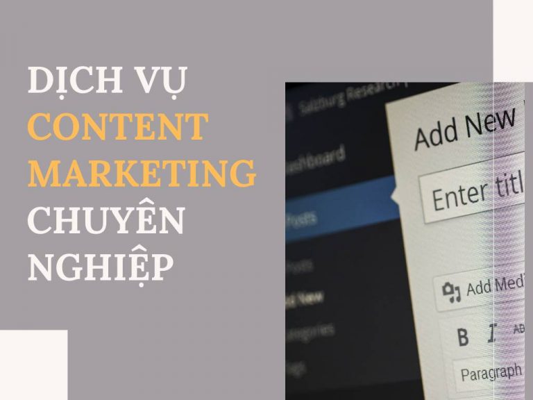 Dịch vụ content marketing chuyên nghiệp